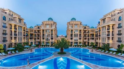 Купить ID7972 Двухкомнатная квартира в ЖК Aphrodite Gardens в Болгарии