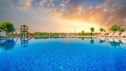 Купить ID7375 Трехкомнатная квартира в ЖК Holiday Fort Golf Club в Болгарии