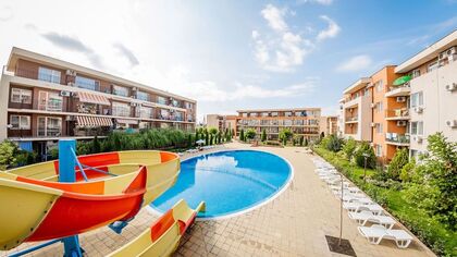 Купить ID7375 Трехкомнатная квартира в ЖК Holiday Fort Golf Club в Болгарии