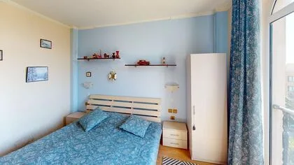 Купить ID7405 Двухкомнатная квартира с видом на море вапарт - отеле Атриум Бич в Болгарии