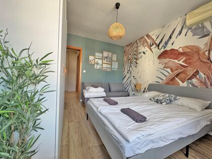 Купить ID7385 Двухкомнатная квартира с панорамным видом на море в ЖК Privilege Fort Beach в Болгарии