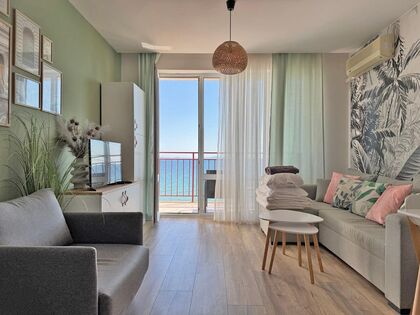 Купить ID7385 Двухкомнатная квартира с панорамным видом на море в ЖК Privilege Fort Beach в Болгарии