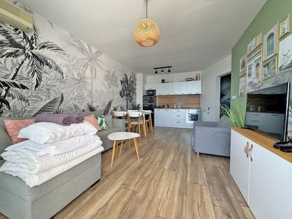 Купить ID7385 Двухкомнатная квартира с панорамным видом на море в ЖК Privilege Fort Beach в Болгарии