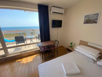 Купить ID7526 Квартира - студия с видом на море в ЖК Crown Fort Club в Болгарии