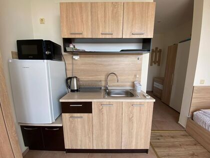 Купить ID7527 Квартира - студия с панорамным видом на море в ЖК Crown Fort Club в Болгарии