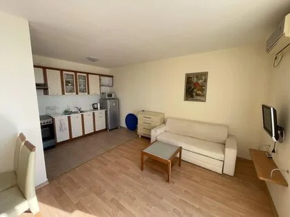 Купить ID7528 Двухкомнатная квартира с видом на море в ЖК Crown Fort Club в Болгарии