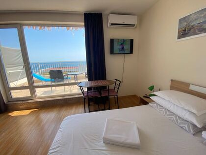 Купить ID7526 Квартира - студия с видом на море в ЖК Crown Fort Club в Болгарии