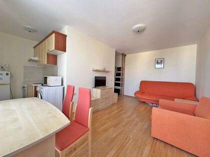 Купить ID7505 Двухкомнатная квартира с видом на море в ЖК Crown Fort Club в Болгарии