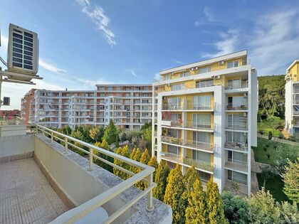 Купить ID7505 Двухкомнатная квартира с видом на море в ЖК Crown Fort Club в Болгарии