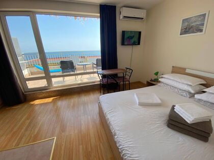 Купить ID7526 Квартира - студия с видом на море в ЖК Crown Fort Club в Болгарии