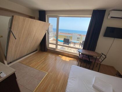 Купить ID7526 Квартира - студия с видом на море в ЖК Crown Fort Club в Болгарии