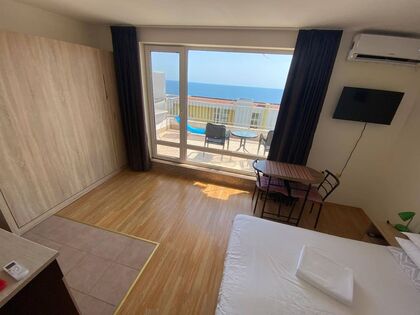 Купить ID7526 Квартира - студия с видом на море в ЖК Crown Fort Club в Болгарии