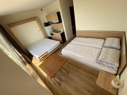 Купить ID7527 Квартира - студия с панорамным видом на море в ЖК Crown Fort Club в Болгарии