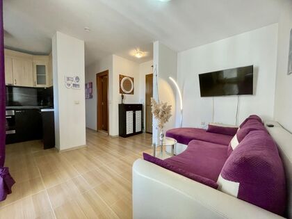 Купить ID7532 Трехкомнатная квартира с частичным видом на море в ЖК Lifestyle Deluxe в Болгарии