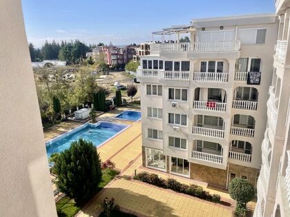 Купить ID7532 Трехкомнатная квартира с частичным видом на море в ЖК Lifestyle Deluxe в Болгарии