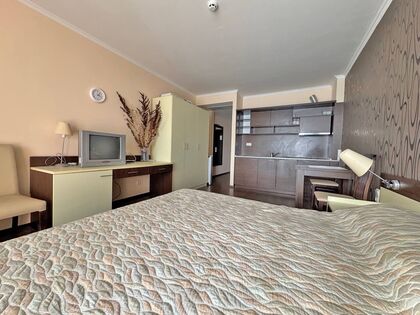 Купить ID7569 Квартира - студия с видом на море в апарт - отеле Grand Hotel Sveti Vlas в Болгарии