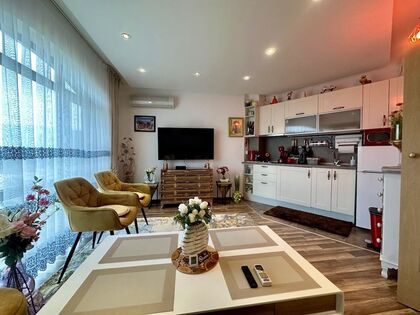 Купить ID7604 Двухкомнатная квартира с панорамным видом на море в ЖК Golden Beach в Болгарии