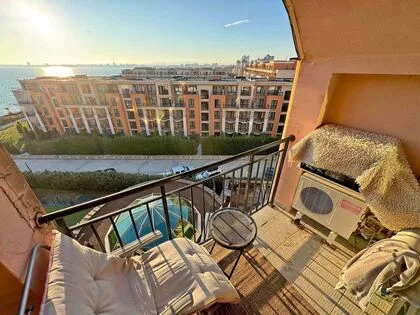 Купить ID7571 Просторная студия с видом на море в апарт - отеле Grand Hotel Sveti Vlas в Болгарии