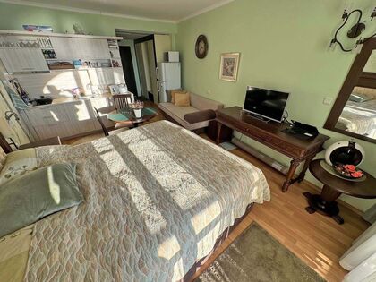 Купить ID7571 Просторная студия с видом на море в апарт - отеле Grand Hotel Sveti Vlas в Болгарии