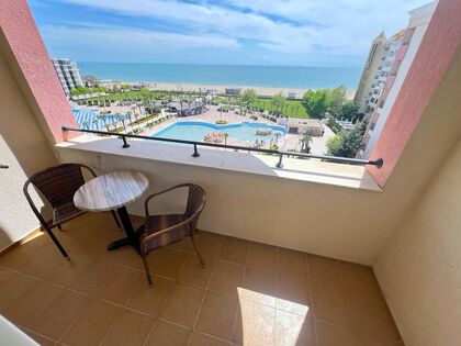 Купить ID7640 Двухкомнатная квартира с видом на море в Majestic Beach Resort в Болгарии