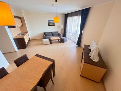 Купить ID7640 Двухкомнатная квартира с видом на море в Majestic Beach Resort в Болгарии