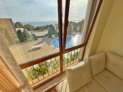 Купить ID7694 Трехкомнатная квартира с видом на море в ЖК Sea Fort Club в Болгарии