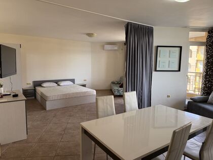 Купить ID7770 Просторная студия с видом на море в ЖК Мидия Гранд Резорт в Болгарии