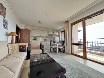 Купить ID7865 Трехкомнатная квартира с видом на море в ЖК Кентавр в Болгарии