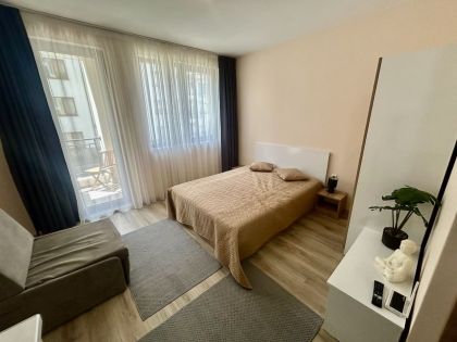 Купить ID7909 Студия с мебелью в ЖК Аполлон 9 в Болгарии
