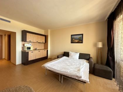 Купить ID8042 Двухкомнатная квартира в апарт - отеле Majestic Beach Resort. в Болгарии