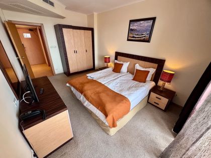 Купить ID8044 Двухкомнатная квартира с видом на море в апарт - отеле Majestic Beach Resort. в Болгарии