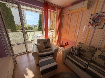 Купить ID8086 Двухкомнатная квартира в ЖК Crown Fort Club в Болгарии