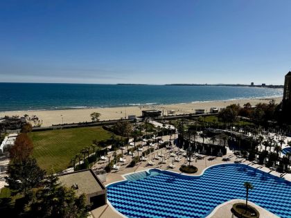 Купить ID8076 Двухкомнатная квартира в апарт - отеле Majestic Beach Resort в Болгарии