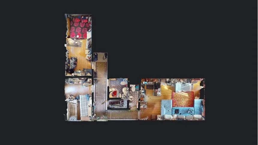 ID7703 Трехкомнатная квартира в ЖК Санни Хаус