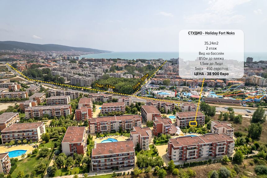 ID6361 Квартира - студия в ЖК Holiday Fort Golf Club