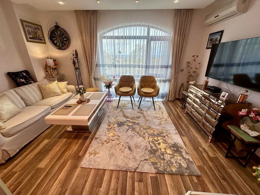 ID7604 Двухкомнатная квартира с панорамным видом на море в ЖК Golden Beach