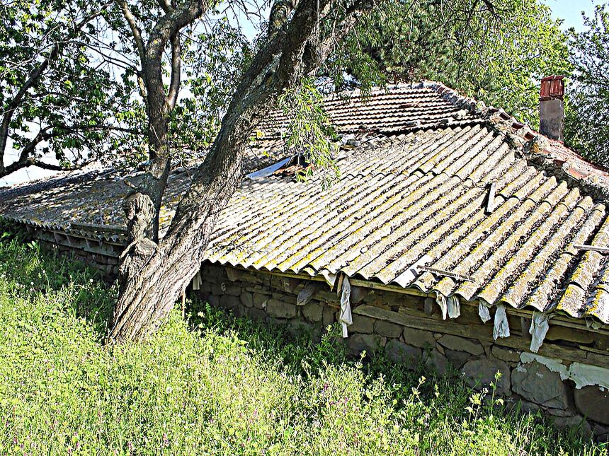 ID2212 Дом с участком земли в селе Горица